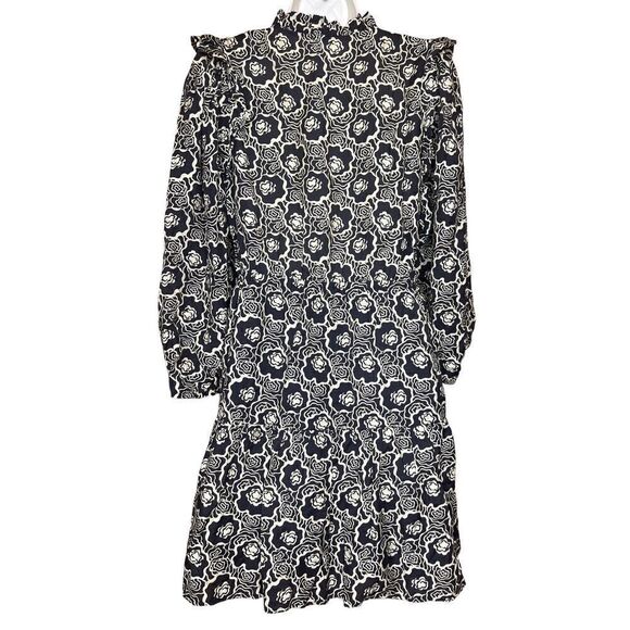 BA&SH Gracie Short Ruffle Floral Print Dress NWT Size 2 - Picture 7 of 12